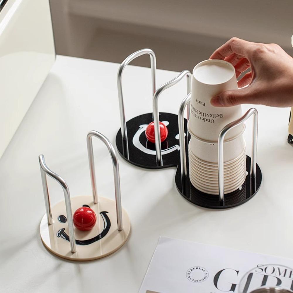 Acrylic Cup Display Stand Luxury Tea Cups Dispenser Rack New Storage Rack Home Supplies Type A чорний
Acrylic Cup Display Stand Luxury Tea Cups Dispenser Rack New Storage Rack Home Supplies Type A чорний