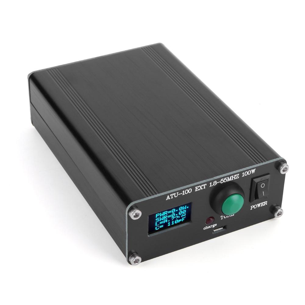 ATU-100 EXT Автоматичний антенний тюнер з USB-кабелем, Міні-тюнер для радіообладнання 1.8~55MHz, 0.96-дюймовий OLED-дисплей China Mainland
ATU-100 EXT Автоматичний антенний тюнер з USB-кабелем, Міні-тюнер для радіообладнання 1.8~55MHz, 0.96-дюймовий OLED-дисплей China Mainland