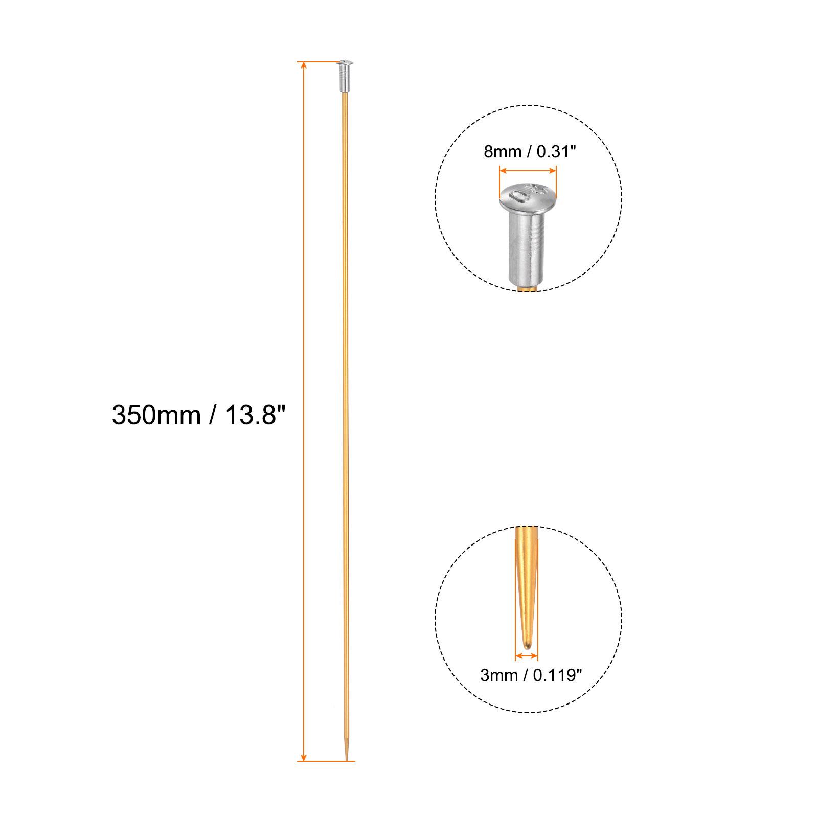 2/4Pcs Aluminum Knitting Needles 3-10mm Single Pointed Knitting Needle 13.8 Length Metal Weaving Tool for Handmade Projects DIY 2pcs
2/4Pcs Aluminum Knitting Needles 3-10mm Single Pointed Knitting Needle 13.8 Length Metal Weaving Tool for Handmade Projects DIY 2pcs