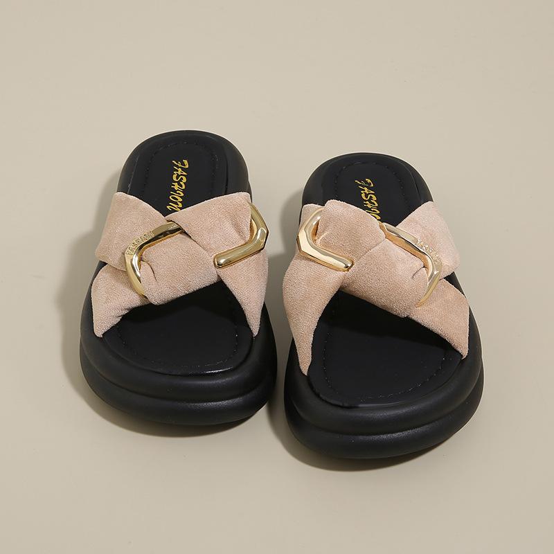 Wear a skirt and step on a word of shit temperament with new slippers women s summer Xiaoxiang fashion cool slippers tide 35 хаки
Wear a skirt and step on a word of shit temperament with new slippers women s summer Xiaoxiang fashion cool slippers tide 35 хаки