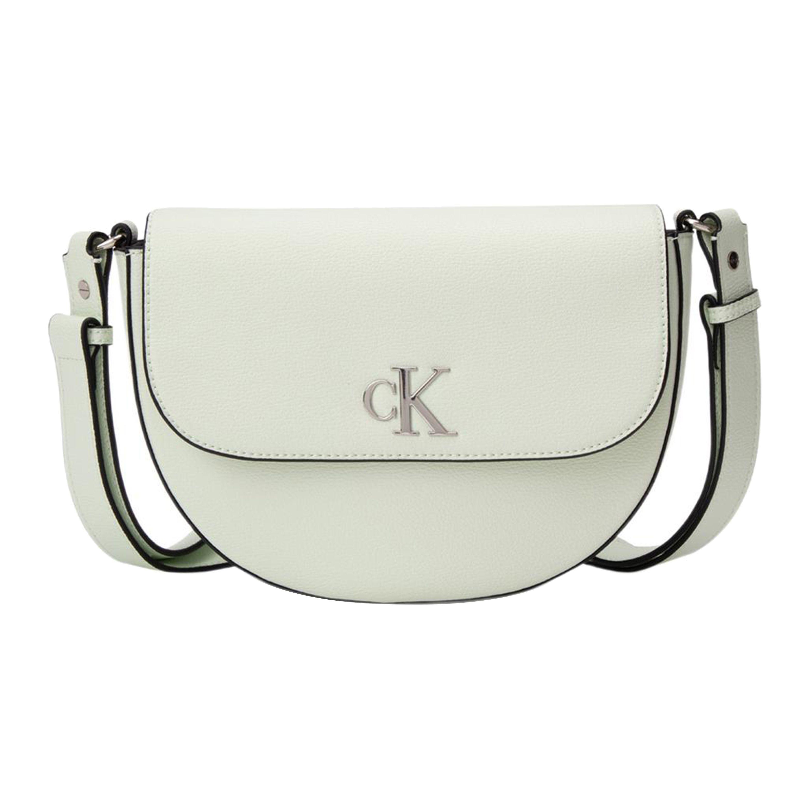 Calvin Klein Solid Color Logo Flap Hardware Buckle Saddle Bag Women Shoulder Bag Light-Green DH3477-319 Verdant Chrysanthemum Green
Calvin Klein Solid Color Logo Flap Hardware Buckle Saddle Bag Women Shoulder Bag Light-Green DH3477-319 Verdant Chrysanthemum Green