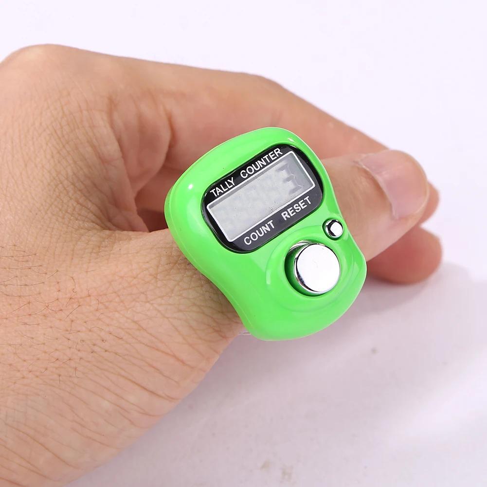 1-20PCS Electronic Digital Finger Ring Tally Counter LCD Handheld Ring Click Lap Counter Event Clicker Tally Finger Counters зелений
1-20PCS Electronic Digital Finger Ring Tally Counter LCD Handheld Ring Click Lap Counter Event Clicker Tally Finger Counters зелений