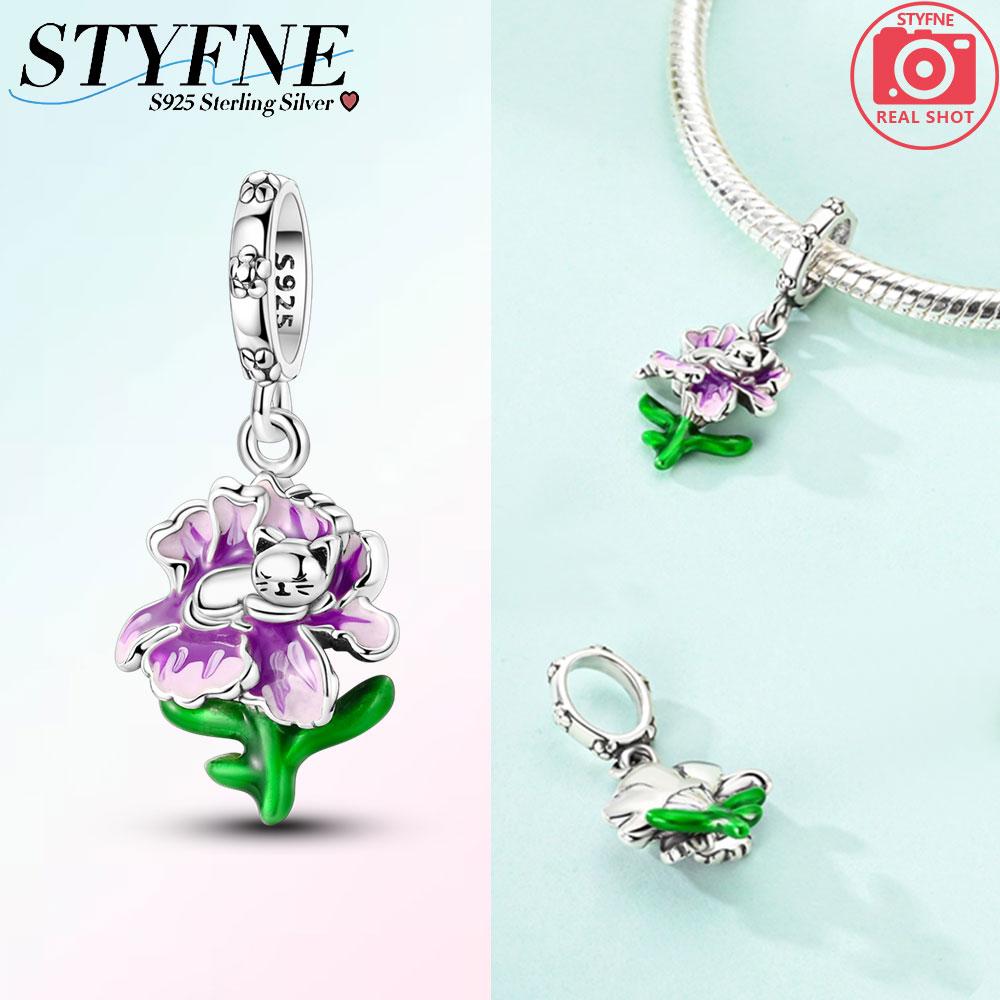 Original Charms Copper Purple Iris Flower Cat Pendants Fit Plata Bracelets For Women Jewelry Making Fine Gifts
Original Charms Copper Purple Iris Flower Cat Pendants Fit Plata Bracelets For Women Jewelry Making Fine Gifts