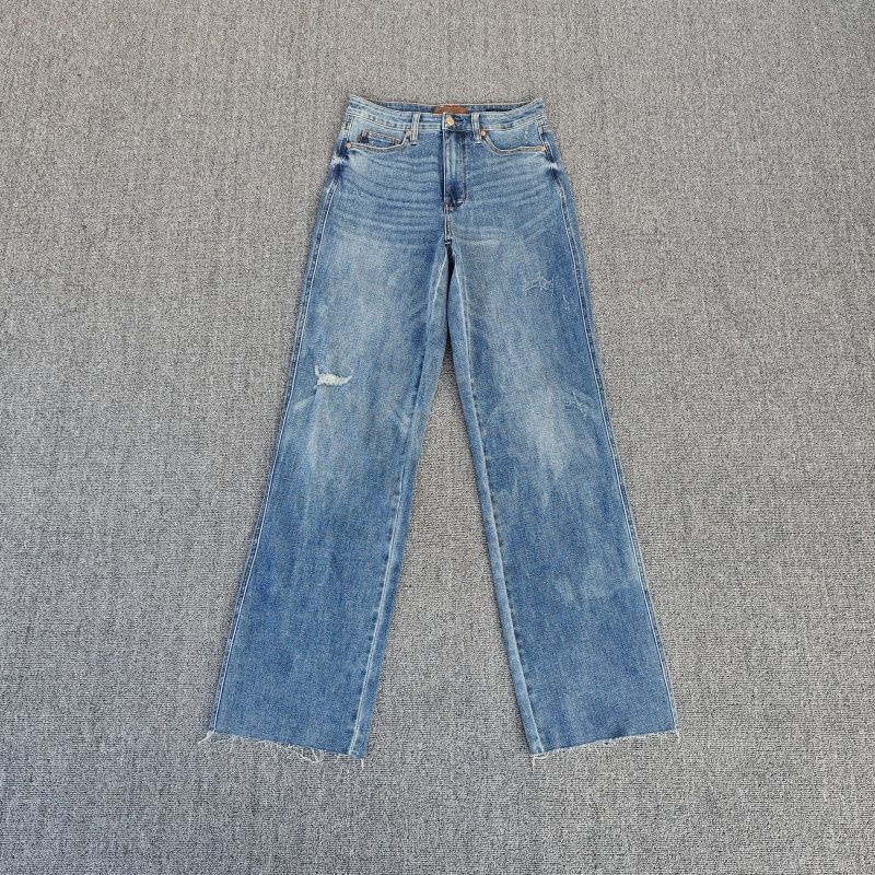 and American Single Autumn and Winter Thick High Waist Straight Jeans Stretch Buttock Lifting Slimming Frayed Edges Retro Faded Lengthened Pants women Retro blue hole wool 1
and American Single Autumn and Winter Thick High Waist Straight Jeans Stretch Buttock Lifting Slimming Frayed Edges Retro Faded Lengthened Pants women Retro blue hole wool 1