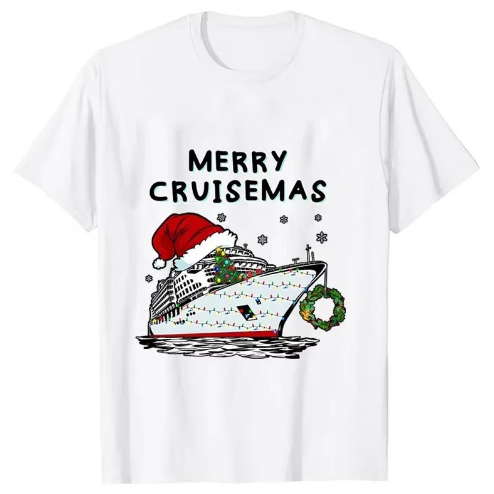 Веселый круизный семейный круиз Рождество 2024 футболки для мужчин и женщин графические уличная одежда с коротким рукавом подарки футболка мужская одежда XXXXXL белый
Веселый круизный семейный круиз Рождество 2024 футболки для мужчин и женщин графические уличная одежда с коротким рукавом подарки футболка мужская одежда XXXXXL белый