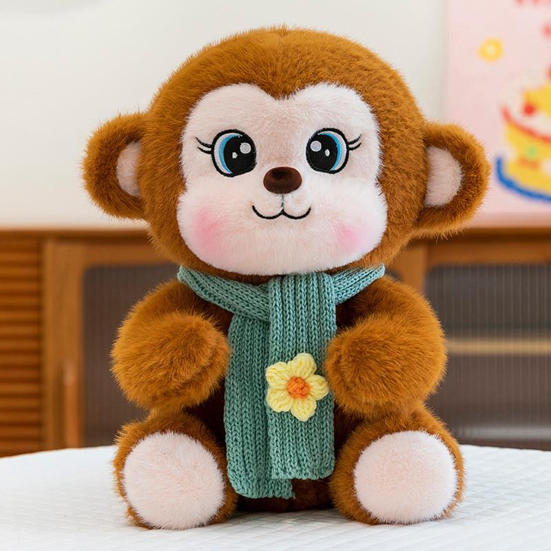 Plush Monkey Toy Marine Animal Stuffed Doll Gift For Kids And Collectors 35cm зелений
Plush Monkey Toy Marine Animal Stuffed Doll Gift For Kids And Collectors 35cm зелений