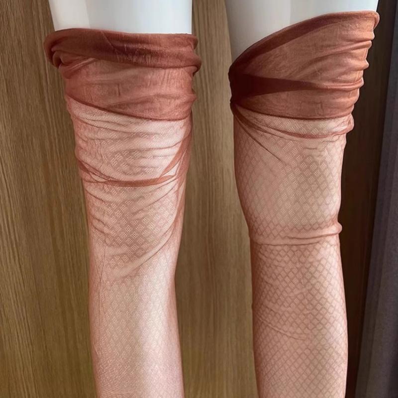 Gothic Diamond Pattern Erotic Stockings Women See Through Sexy Lingerie Thigh High Nylon Medias Non-Elastic Pure Long Stockings One Size
Gothic Diamond Pattern Erotic Stockings Women See Through Sexy Lingerie Thigh High Nylon Medias Non-Elastic Pure Long Stockings One Size