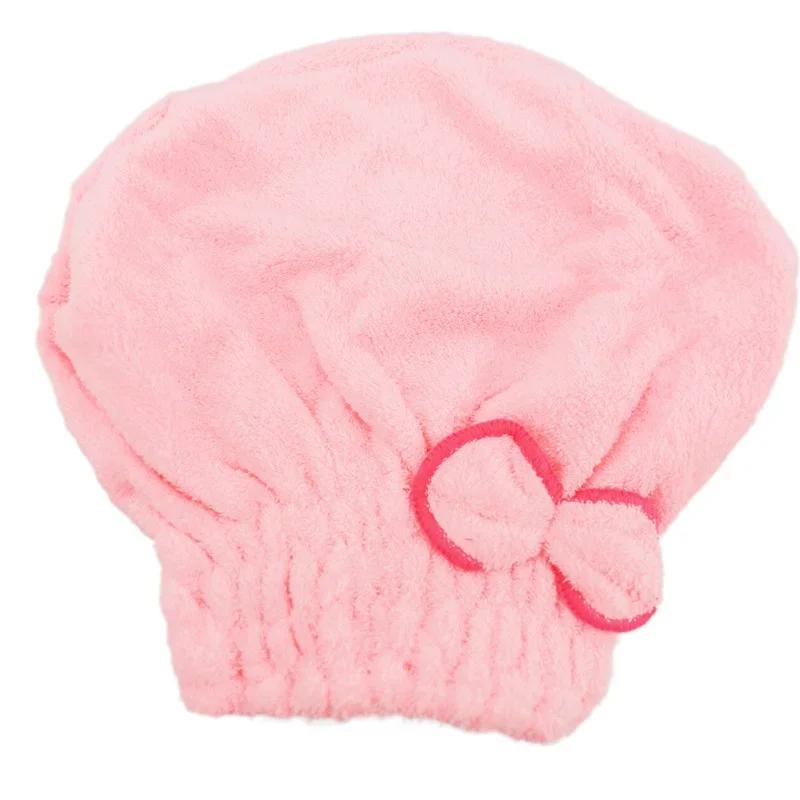 Hair Drying Quick Microfibre Towel Hat Cap Bowknot Wrap for Bath Spa Bathroom Accessories Women Shower Hair Bonnet рожевий
Hair Drying Quick Microfibre Towel Hat Cap Bowknot Wrap for Bath Spa Bathroom Accessories Women Shower Hair Bonnet рожевий