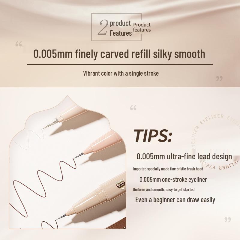 ROZO Ultra-Fine Long-lasting Waterproof Eyeliner Pen - Quick-Drying & Smudgeproof.
ROZO Ultra-Fine Long-lasting Waterproof Eyeliner Pen - Quick-Drying & Smudgeproof.