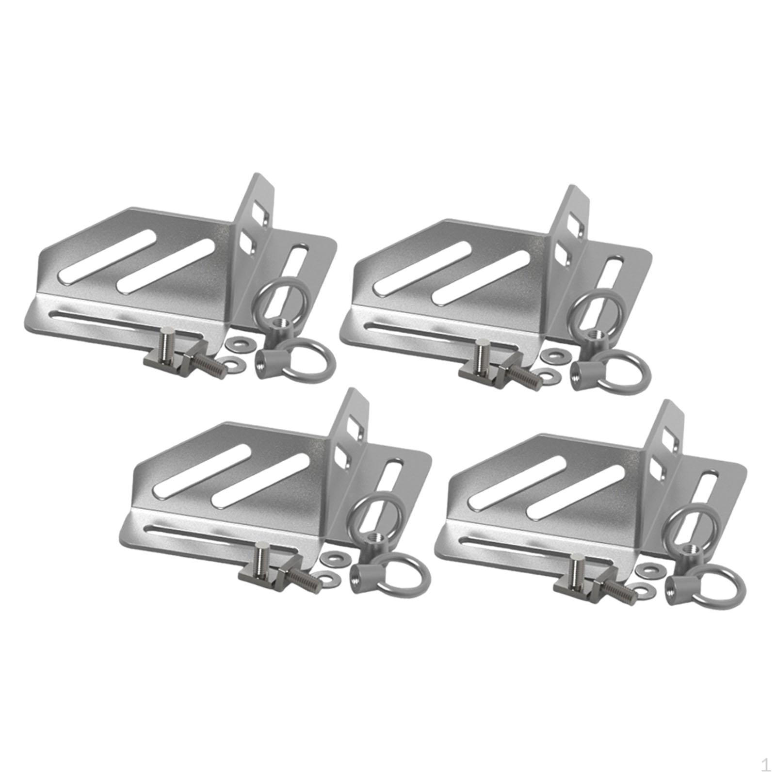 4 Pieces Corner Bracket Cargo Box Secure Holder Supplies Sturdy Easy Installation Roof Rack Clamp срібний
4 Pieces Corner Bracket Cargo Box Secure Holder Supplies Sturdy Easy Installation Roof Rack Clamp срібний