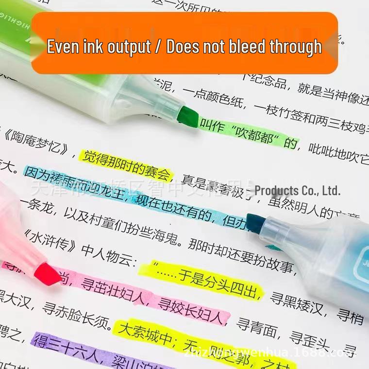 Creative Candy Color Highlighter Pen, Large Capacity, Perfect for Marking & Doodling Slant Tip синій
Creative Candy Color Highlighter Pen, Large Capacity, Perfect for Marking & Doodling Slant Tip синій