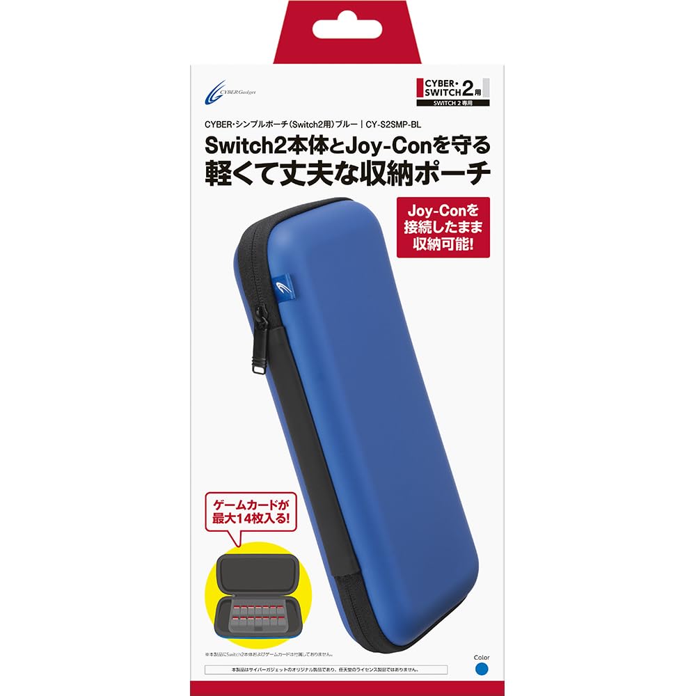 CYBER Простой чехол Синий (для Switch2) синий
CYBER Простой чехол Синий (для Switch2) синий