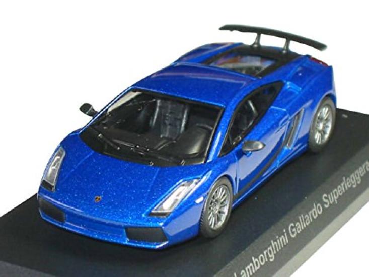 Kyosho 1/64 Lamborghini Mini Car Collection 6 Gallardo Superleggera, Metallic Blue
Kyosho 1/64 Lamborghini Mini Car Collection 6 Gallardo Superleggera, Metallic Blue