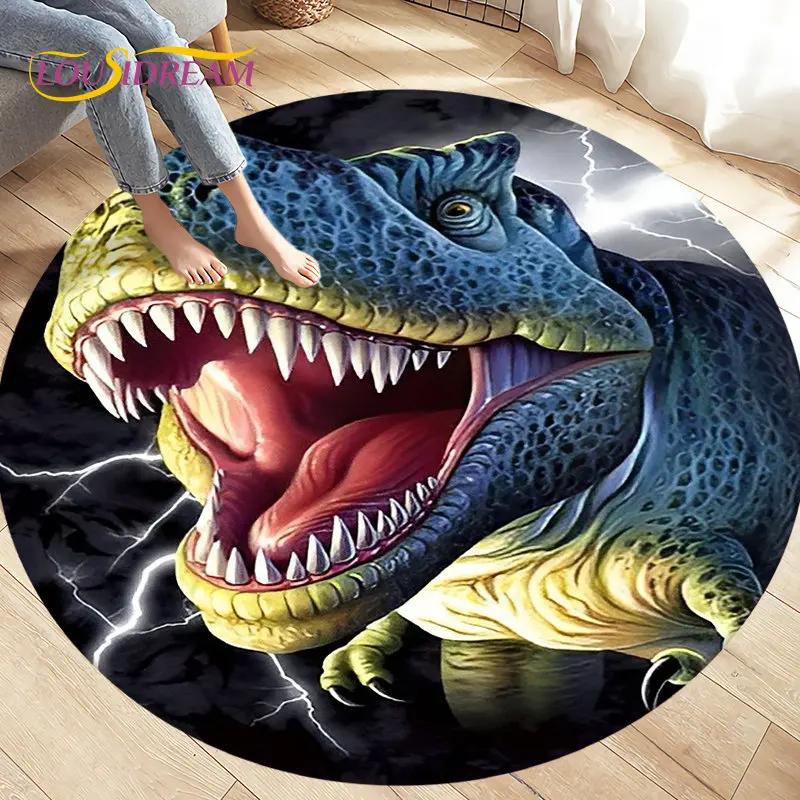 3D Cartoon Dinosaur Round Rug Carpet Rug for Living Room Bedroom Sofa Decoration Children Play Crawl Soft Floor Mat Crawling Mat 60cm
3D Cartoon Dinosaur Round Rug Carpet Rug for Living Room Bedroom Sofa Decoration Children Play Crawl Soft Floor Mat Crawling Mat 60cm