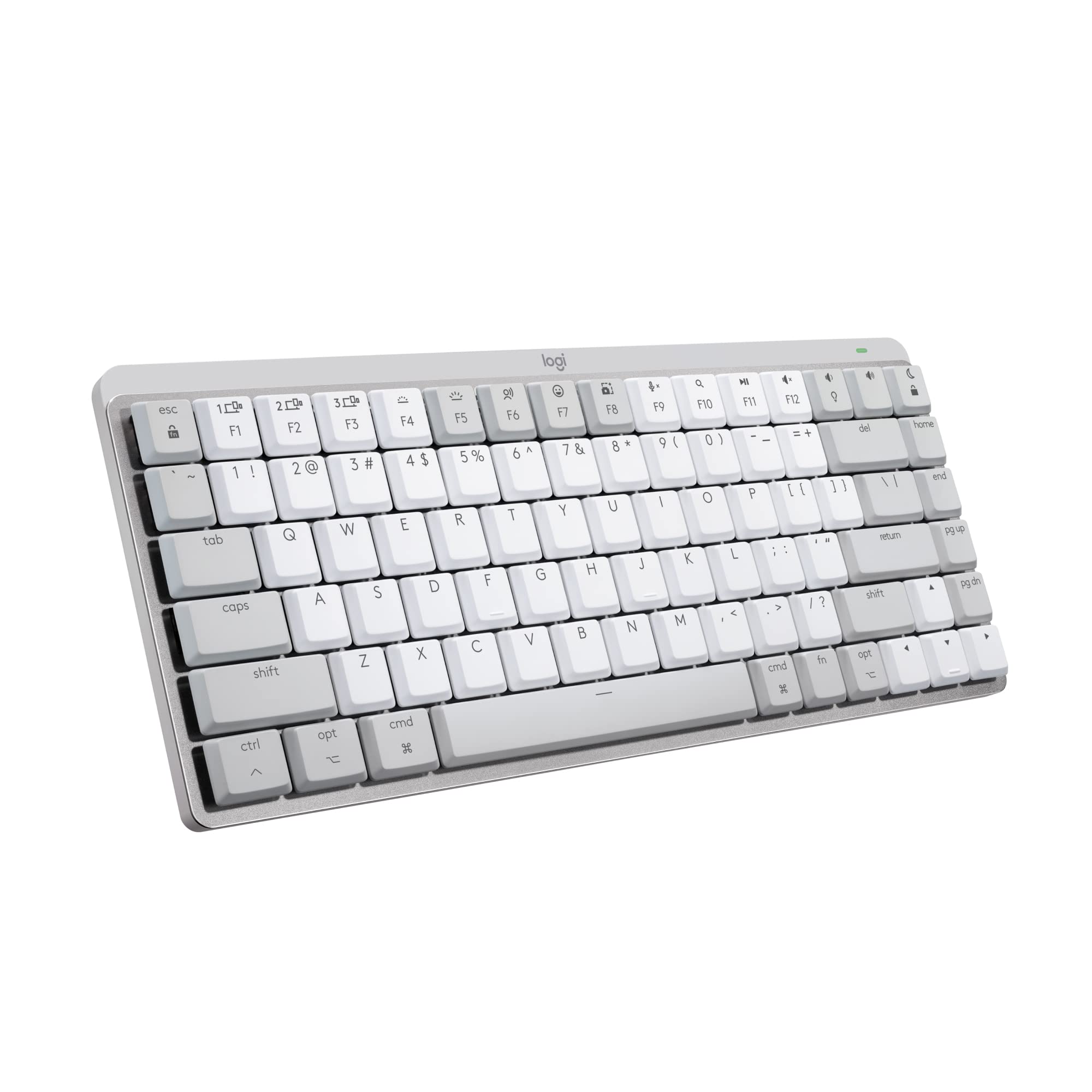 Logitech KX850M MX MECHANICAL MINI for Mac Minimalist Wireless Mechanical Performance Keyboard US Layout Brown Axis Tactile Tenkeyless Quiet Keying
Logitech KX850M MX MECHANICAL MINI for Mac Minimalist Wireless Mechanical Performance Keyboard US Layout Brown Axis Tactile Tenkeyless Quiet Keying