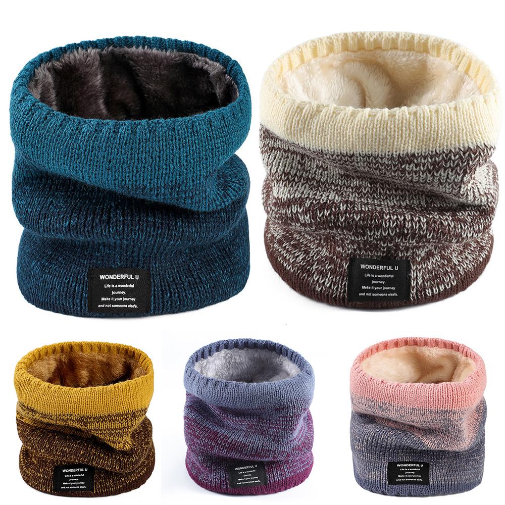 Women Gradient Color Thick Winter Wool Knitted Plus Velvet Knitted Scarf Neck Warmer Neckerchief 09
Women Gradient Color Thick Winter Wool Knitted Plus Velvet Knitted Scarf Neck Warmer Neckerchief 09