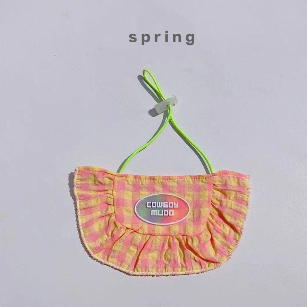 Adjustable Pet Saliva Towel Lattice Dog Scarf Cartoon Dog Bib Kitten C
Adjustable Pet Saliva Towel Lattice Dog Scarf Cartoon Dog Bib Kitten C