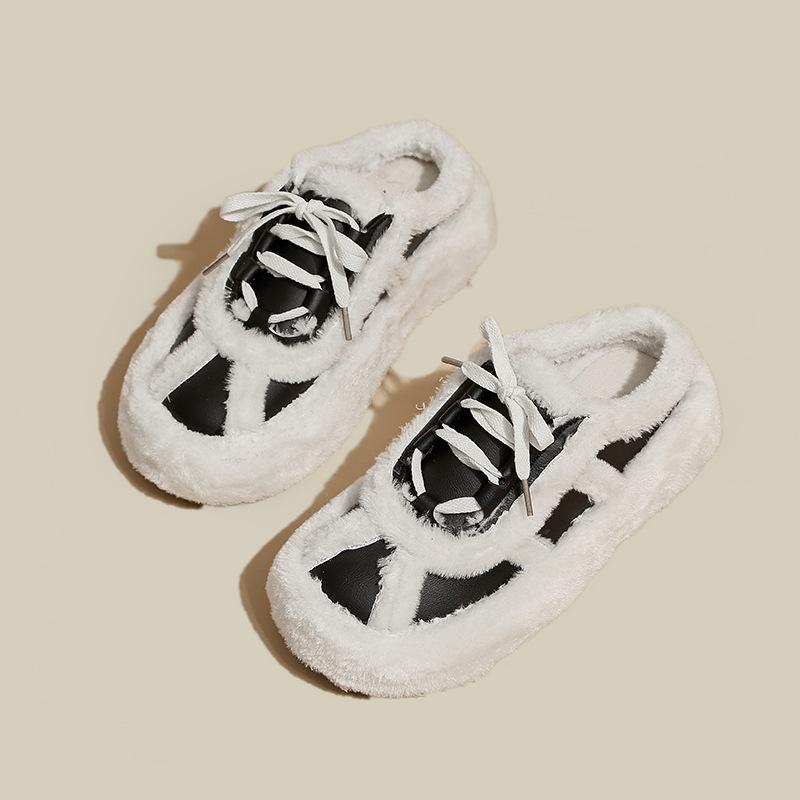 Мягкие плюшевые туфли версии 2024 года, новые модели зимы с овечьей шерстью, сумка на голову, швабра, универсальная повседневная обувь на толстой подошве, полушвабра 35 чёрный
Мягкие плюшевые туфли версии 2024 года, новые модели зимы с овечьей шерстью, сумка на голову, швабра, универсальная повседневная обувь на толстой подошве, полушвабра 35 чёрный