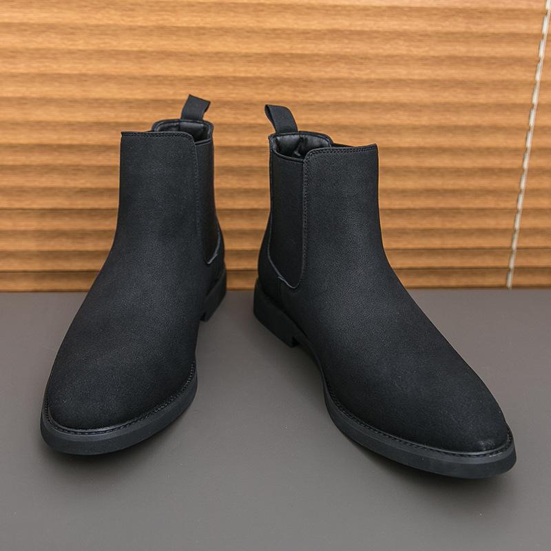 Men s leather shoes frosted leather Chelsea boots size 38-46, casual short boots leather boots Martin boots pair 2025 38
Men s leather shoes frosted leather Chelsea boots size 38-46, casual short boots leather boots Martin boots pair 2025 38