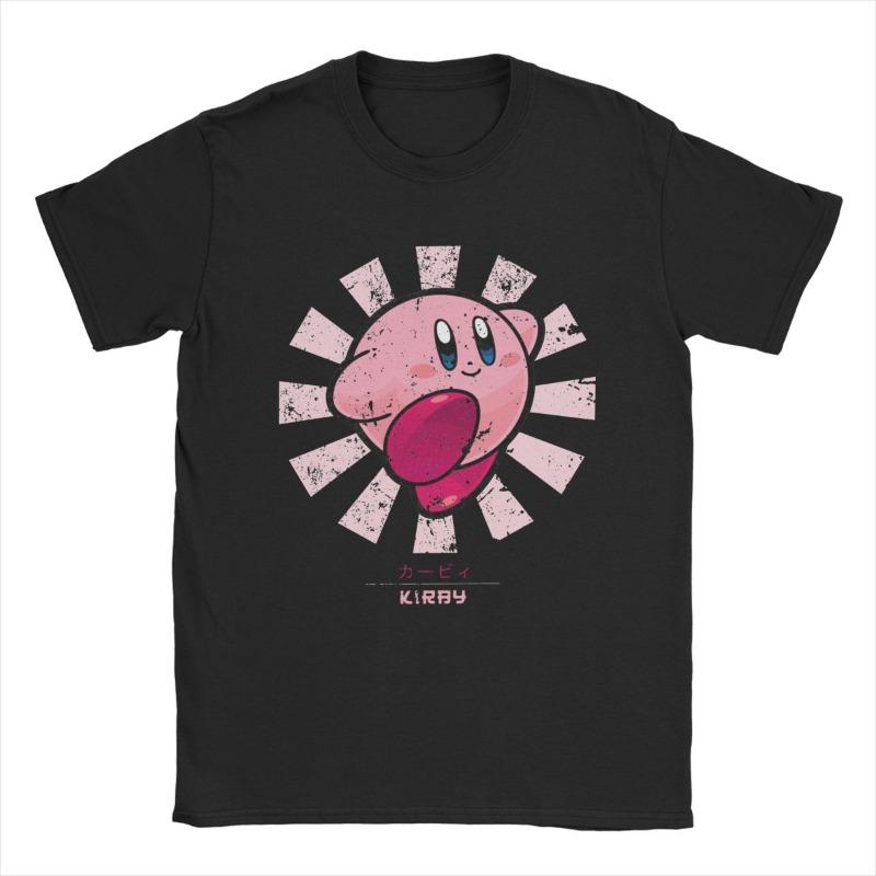 Kirbys Retro Japanese T-Shirts Men Women Nostalgia Childhood ACT Game Awesome Pure Cotton Tees Round Neck T Shirt Clothes 110
Kirbys Retro Japanese T-Shirts Men Women Nostalgia Childhood ACT Game Awesome Pure Cotton Tees Round Neck T Shirt Clothes 110