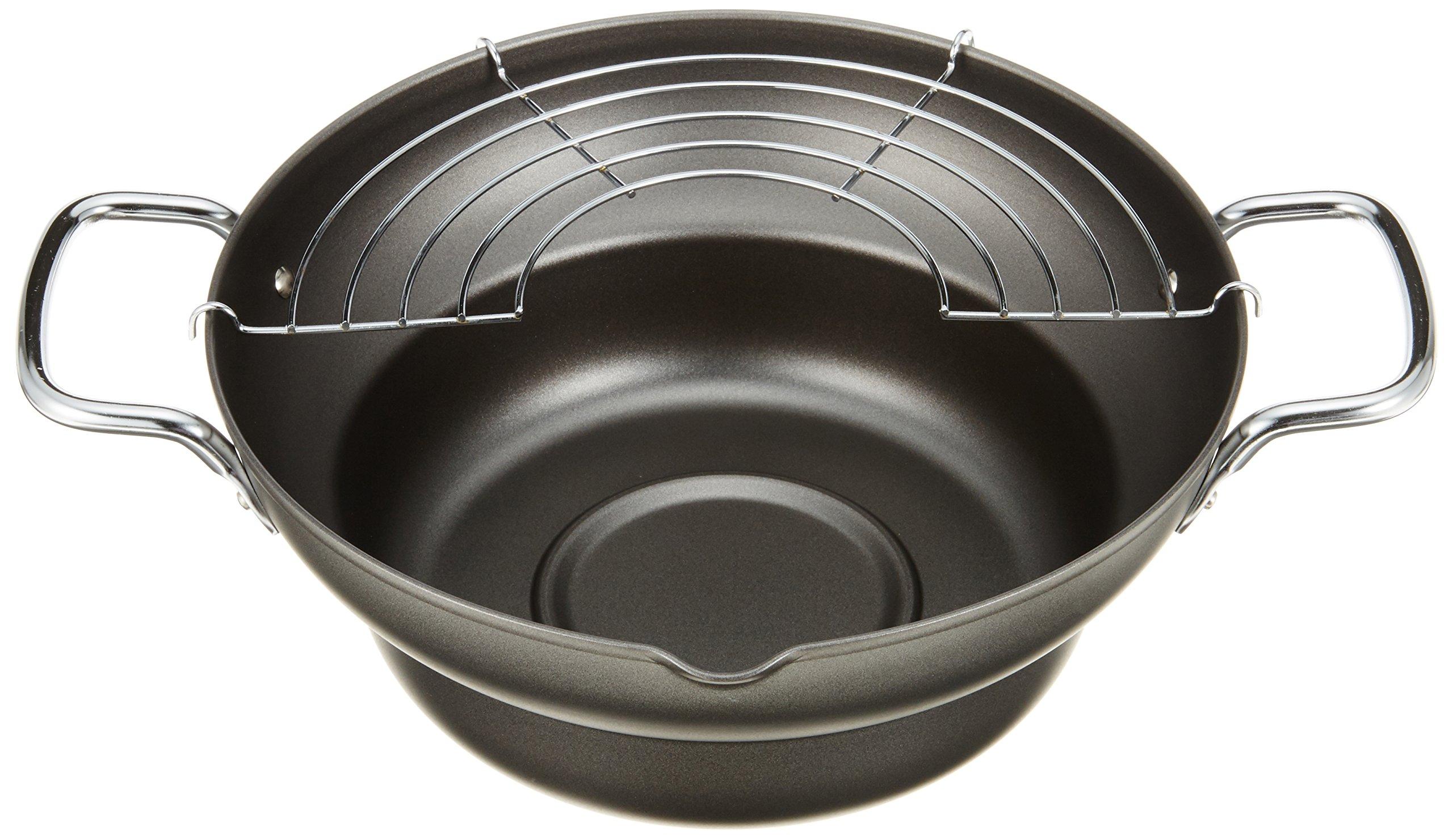 Wahei Freiz Tempura Fried Both with Made of Silicone Made in Japan Pot, Food, Ecolare, 24cm, Hands, Steps, Iron, Processed, ER-7795 чёрный
Wahei Freiz Tempura Fried Both with Made of Silicone Made in Japan Pot, Food, Ecolare, 24cm, Hands, Steps, Iron, Processed, ER-7795 чёрный