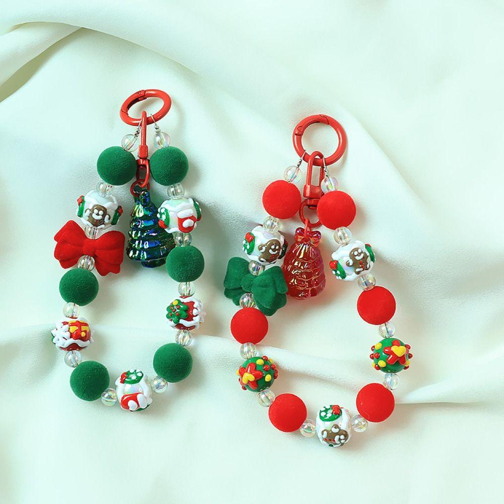 Christmas Tree Plush Beads Keyring Santa Claus Beaded Cell Phone Lanyard Plush Beads Keychain Kids
Christmas Tree Plush Beads Keyring Santa Claus Beaded Cell Phone Lanyard Plush Beads Keychain Kids