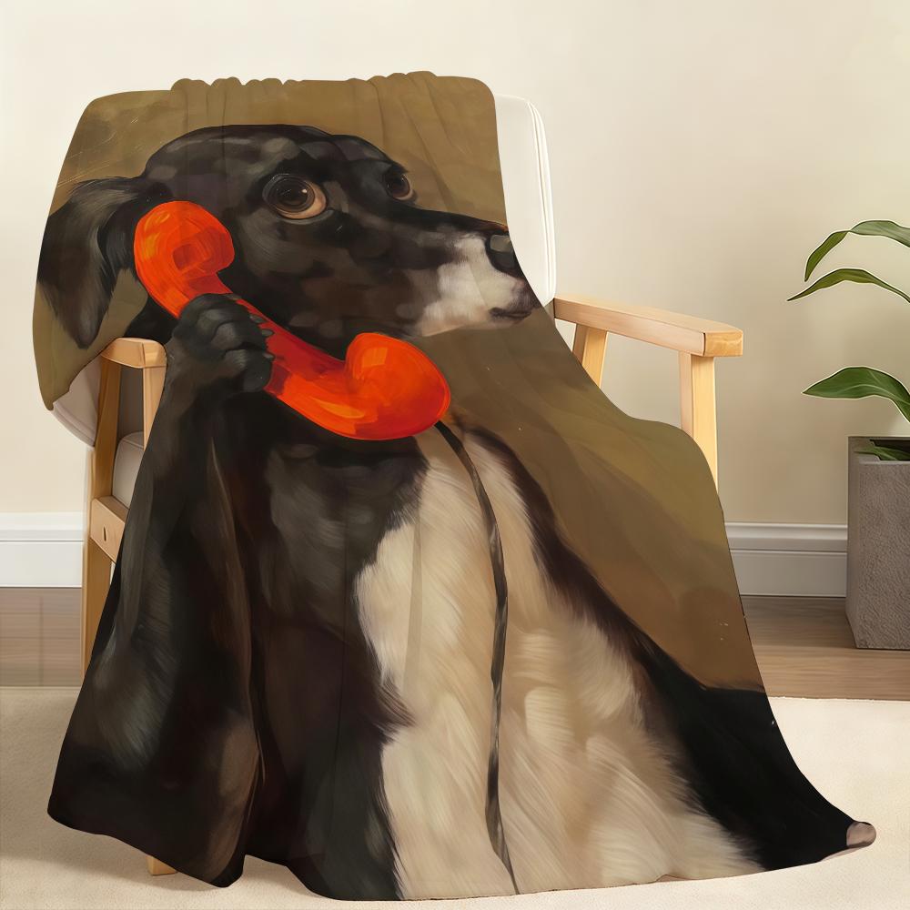 Oil Painting Pet Illustration Blanket Soft Throw Blanket for Home Bedroom Bed Sofa Picnic Travel Office Rest Cover Blanket Gift 150x200cm
Oil Painting Pet Illustration Blanket Soft Throw Blanket for Home Bedroom Bed Sofa Picnic Travel Office Rest Cover Blanket Gift 150x200cm
