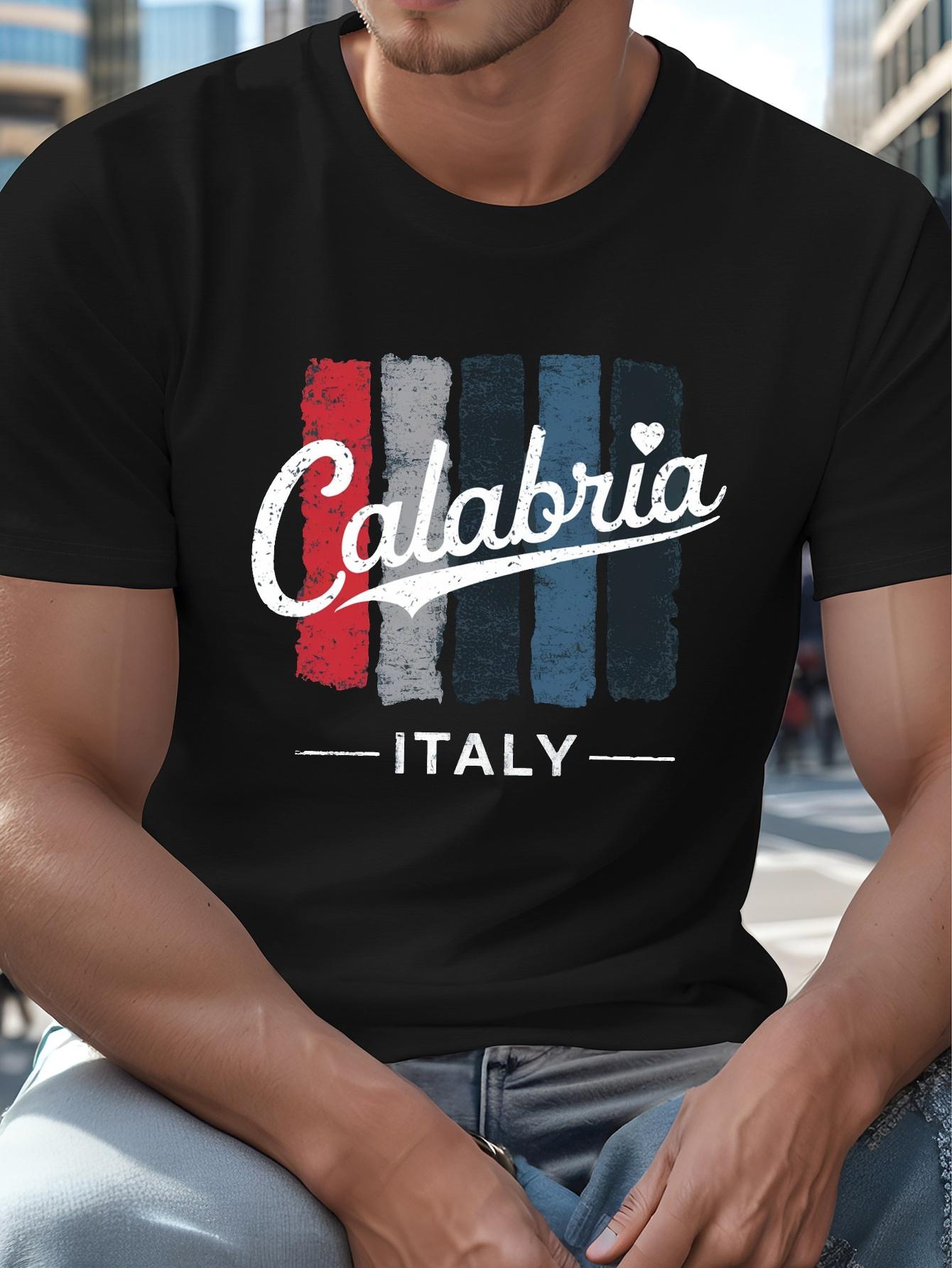 Platesize mens summer TshirtItalian Calabrian pattern printed shortsleeved top daily casual and trendy style 4XL
Platesize mens summer TshirtItalian Calabrian pattern printed shortsleeved top daily casual and trendy style 4XL