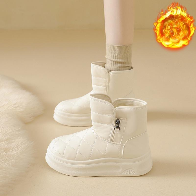 Women s Lightweight Comfortable Thick Sole Cold Warm Padded Snow Boots Non-slip Wear Casual Outdoor Sports Shoes Cotton Boots 40 бежевий
Women s Lightweight Comfortable Thick Sole Cold Warm Padded Snow Boots Non-slip Wear Casual Outdoor Sports Shoes Cotton Boots 40 бежевий