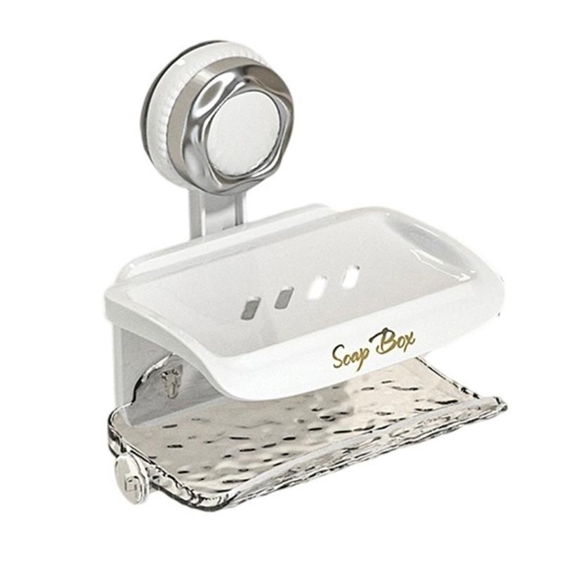 Double Tray Soap Holder Wall Mounted Bathroom Organizers Drain Rack NonSlip Adhesive Suction Cup белый
Double Tray Soap Holder Wall Mounted Bathroom Organizers Drain Rack NonSlip Adhesive Suction Cup белый