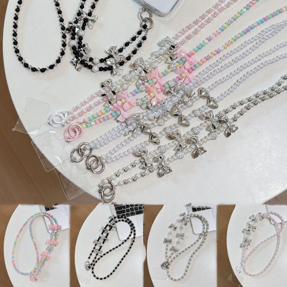 Bow Heart Mobile Phone Lanyard With Card DIY Mobile Phone Chain Crossbody Phone Chain Phone Case style D
Bow Heart Mobile Phone Lanyard With Card DIY Mobile Phone Chain Crossbody Phone Chain Phone Case style D