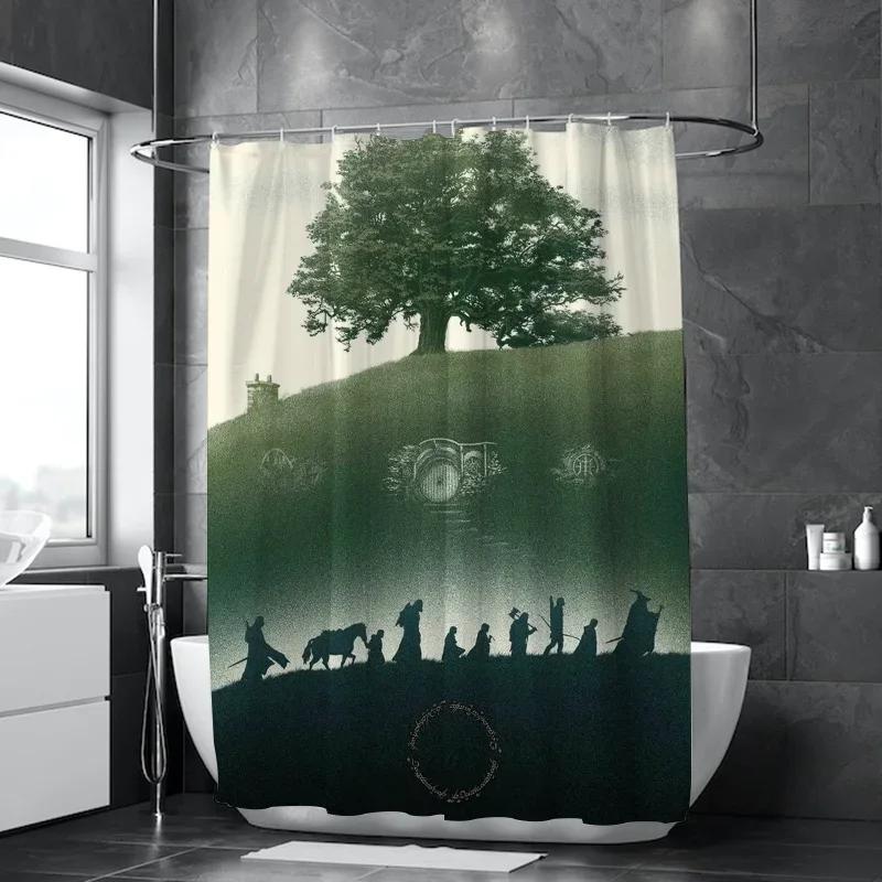 Bathroom Shower Curtains For Houses Rooms The Lord Of The Rings Bath Curtain Folding Partition Accessories Bedrooms Quarto Home W60H190(CM)-1 Pcs
Bathroom Shower Curtains For Houses Rooms The Lord Of The Rings Bath Curtain Folding Partition Accessories Bedrooms Quarto Home W60H190(CM)-1 Pcs