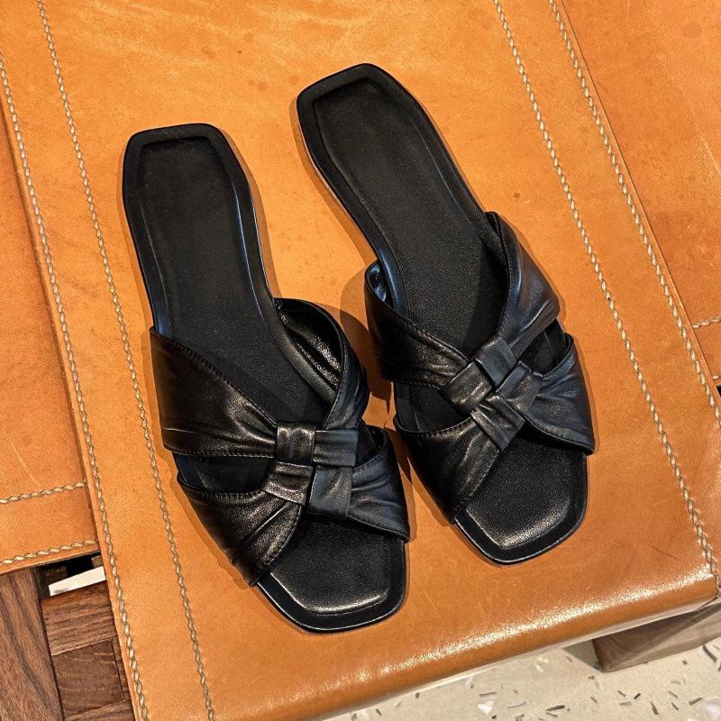 ! Ряд квадратноголовых с открытым носком однословные шлепанцы на плоской подошве с бантом-бабочкой летние повседневные женские 34 чёрный
! Ряд квадратноголовых с открытым носком однословные шлепанцы на плоской подошве с бантом-бабочкой летние повседневные женские 34 чёрный