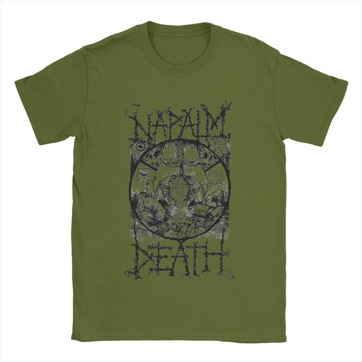 Funny Napalm Death T-Shirt Men Round Neck Pure Cotton T Shirt Band Short Sleeve Tees Original Tops 4XL
Funny Napalm Death T-Shirt Men Round Neck Pure Cotton T Shirt Band Short Sleeve Tees Original Tops 4XL