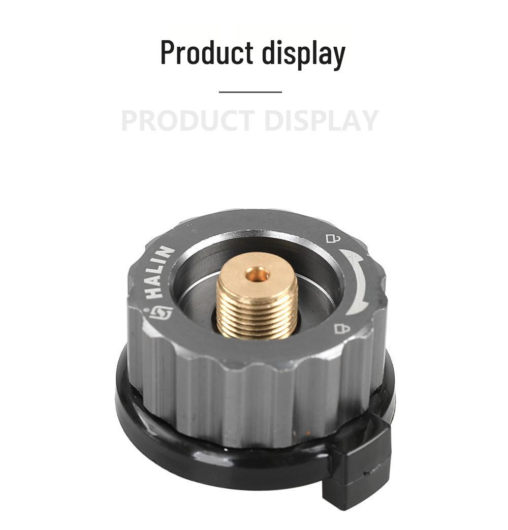 Halin Gas Canister Adapter: Outdoor Stove Head Converter for Long Gas Canisters
Halin Gas Canister Adapter: Outdoor Stove Head Converter for Long Gas Canisters