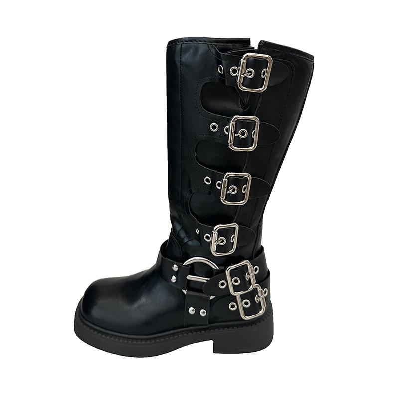 Miu home imitation leather western cowboy boots women s boots 2025 new brown belt buckle fashion boots knight boots 35 чёрный
Miu home imitation leather western cowboy boots women s boots 2025 new brown belt buckle fashion boots knight boots 35 чёрный