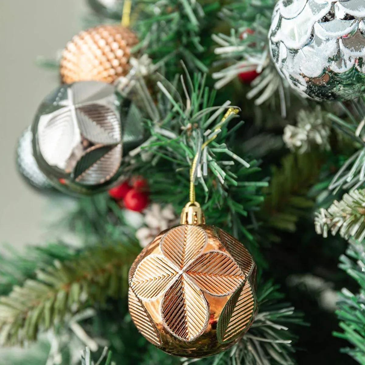12Pcs Christmas Decorative Balls Green Xmas Tree Pendants Red Snowflake Branches Style Home Christmas Party Decoration Toy Balls 6cm золотой
12Pcs Christmas Decorative Balls Green Xmas Tree Pendants Red Snowflake Branches Style Home Christmas Party Decoration Toy Balls 6cm золотой