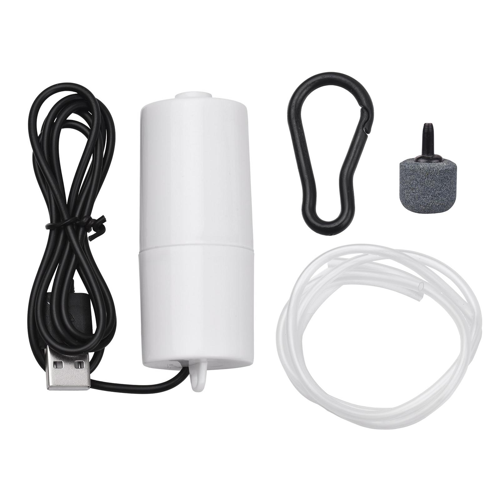 Aquarium USB Air Pump Small Oxygen Pump with Air Stone Tubing Hanging Buckle for Fish Outdoor Fishing air pump for aquarium белый
Aquarium USB Air Pump Small Oxygen Pump with Air Stone Tubing Hanging Buckle for Fish Outdoor Fishing air pump for aquarium белый