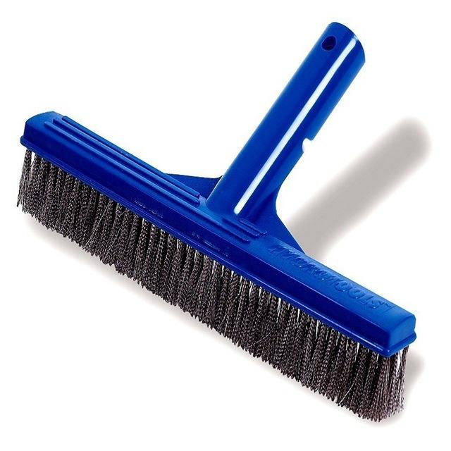 10 Inch Heavy Duty Stainless Steel Wire Pool Algae Brush for Concrete and Gunite Pools and Walkways
10 Inch Heavy Duty Stainless Steel Wire Pool Algae Brush for Concrete and Gunite Pools and Walkways
