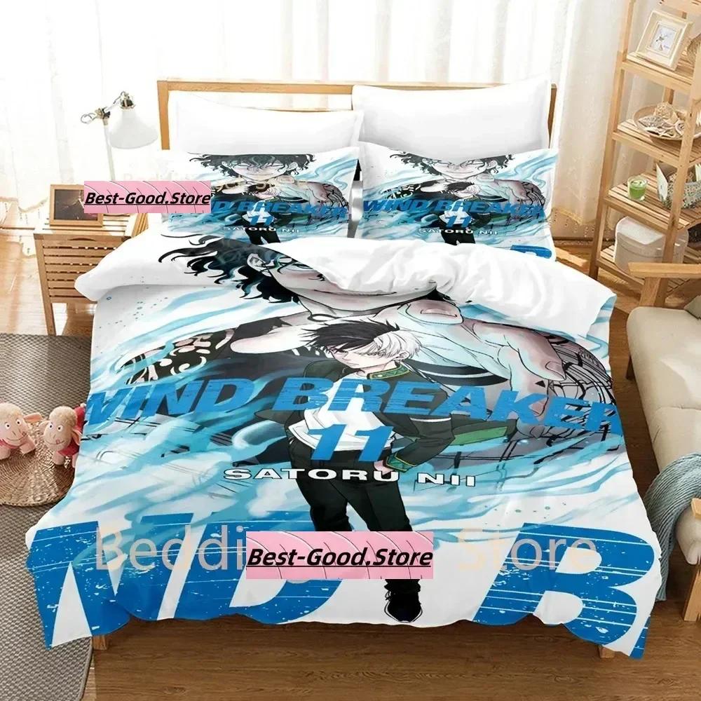 WIND BREAKER Bedding Set Single Twin Full Queen King Size Bed Set Adult Kid Bedroom Duvetcover Sets 3D Print Anime Bed Sheet Set EU Single(135*200cm)3pcs
WIND BREAKER Bedding Set Single Twin Full Queen King Size Bed Set Adult Kid Bedroom Duvetcover Sets 3D Print Anime Bed Sheet Set EU Single(135*200cm)3pcs