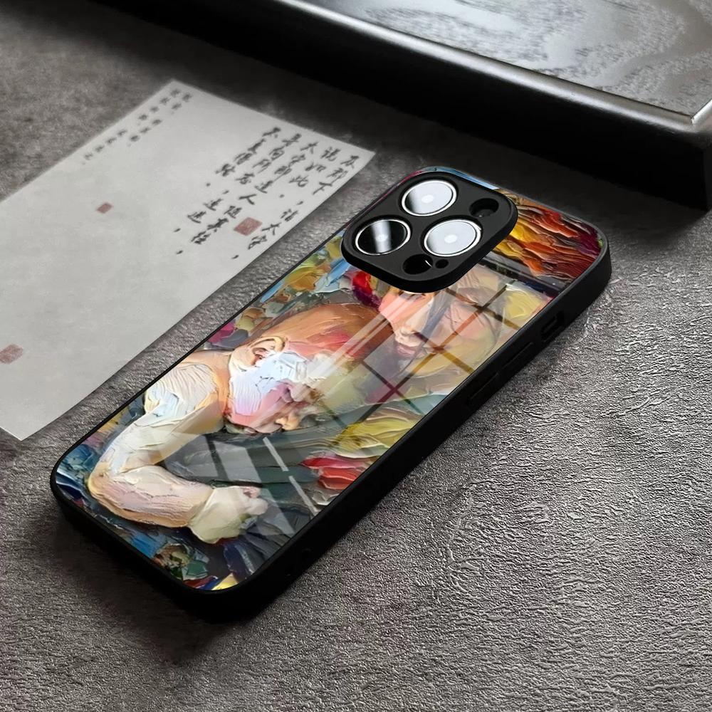 Чехол для телефона с масляной живописью для iPhone 17 Pro Max 14 Pro 15 12 11 13 Mini X XR XS 16 Plus SE Стеклянная крышка iPhone15 ProMax
Чехол для телефона с масляной живописью для iPhone 17 Pro Max 14 Pro 15 12 11 13 Mini X XR XS 16 Plus SE Стеклянная крышка iPhone15 ProMax