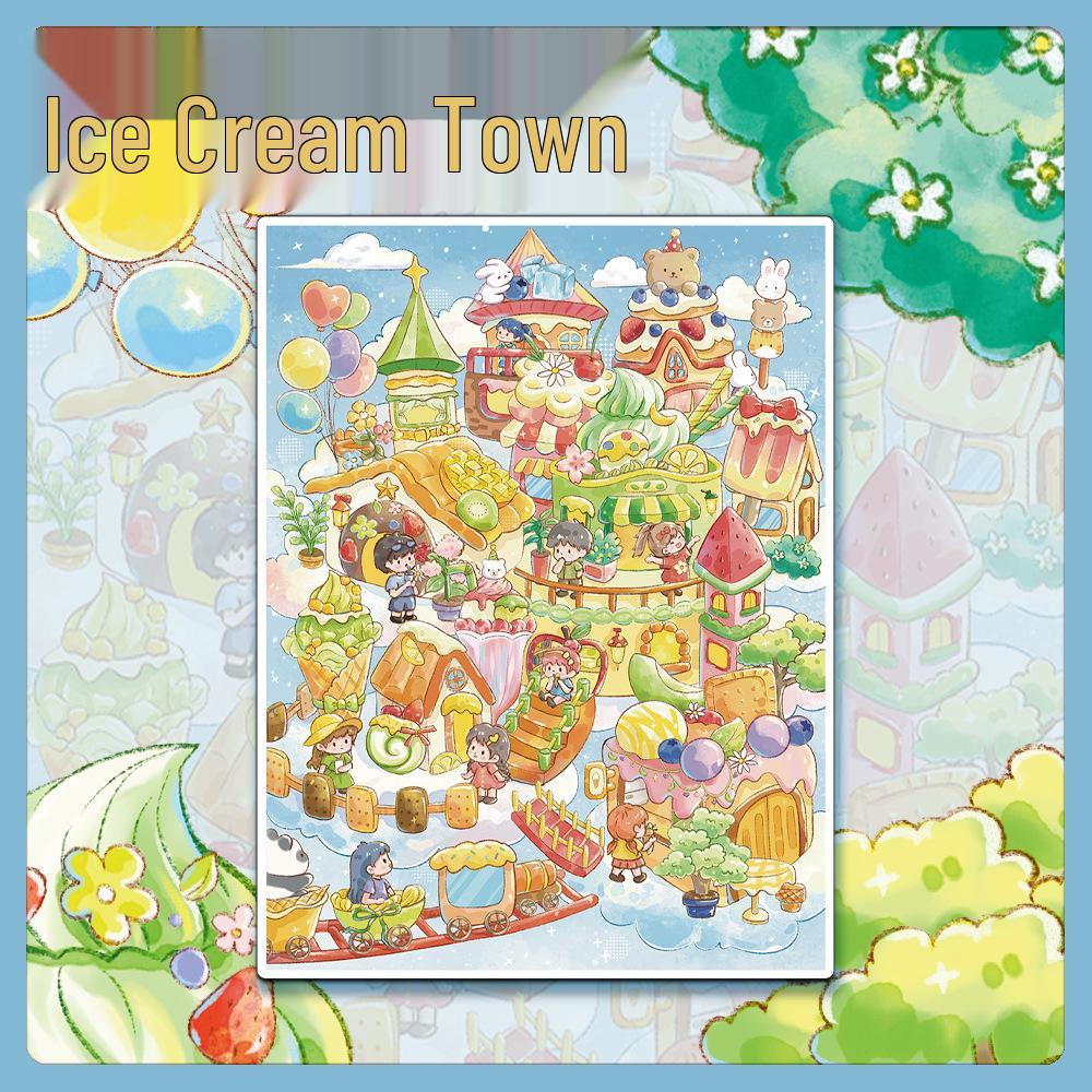 Popular Miniature Ice Cream Town Scenery: Large Format PET Transparent Material No
Popular Miniature Ice Cream Town Scenery: Large Format PET Transparent Material No