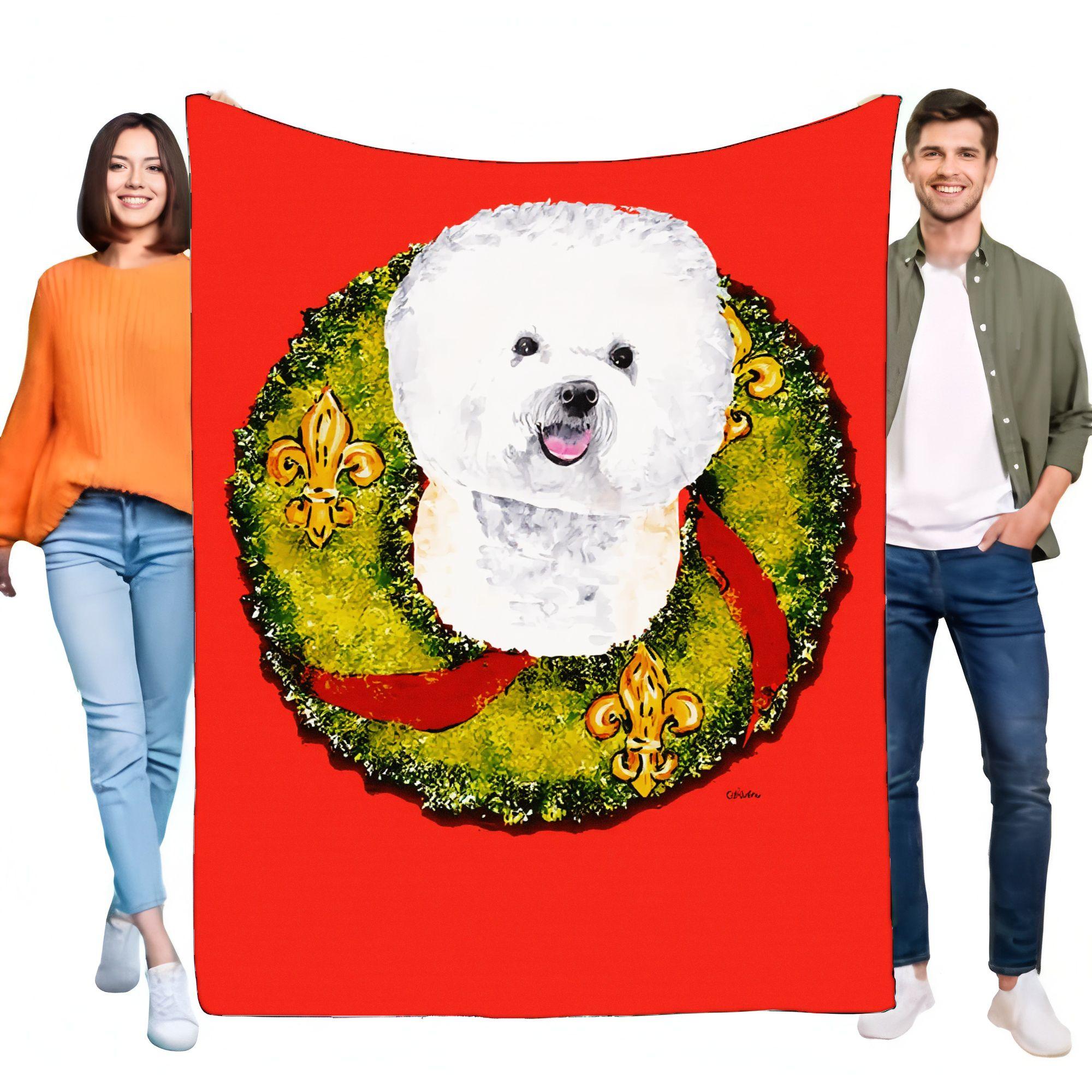 Cute Bichon Frise Art Blanket Soft Cozy Throw for Home Decor, Lightweight Pet Lover Gift, Perfect for Sofa or Bed, Colorful Holi 75x90cm
Cute Bichon Frise Art Blanket Soft Cozy Throw for Home Decor, Lightweight Pet Lover Gift, Perfect for Sofa or Bed, Colorful Holi 75x90cm