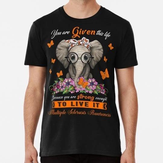 Multiple Sclerosis Warrior Cute Elephant Lover Gifts S-5XL Made in USA T-Shirt 4XL
Multiple Sclerosis Warrior Cute Elephant Lover Gifts S-5XL Made in USA T-Shirt 4XL