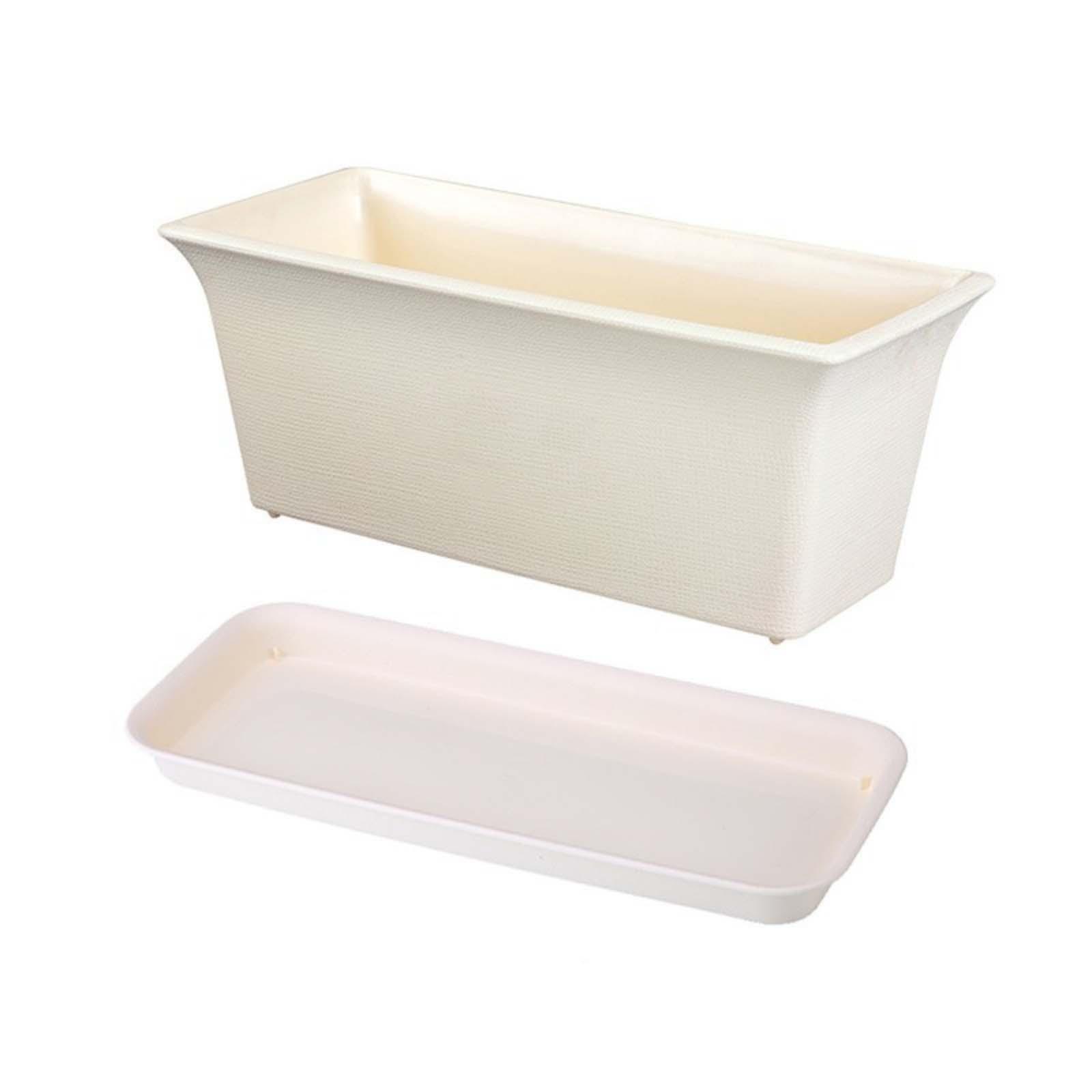 Planter Box Flower Pot Window Box Planter For Live Plants Garden Decor One Size
Planter Box Flower Pot Window Box Planter For Live Plants Garden Decor One Size