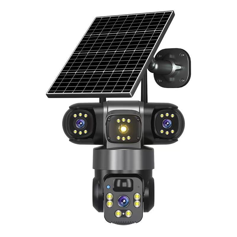 Tri-Lens Solar 360° Panoramic Wireless 4G Outdoor Surveillance Camera
Tri-Lens Solar 360° Panoramic Wireless 4G Outdoor Surveillance Camera