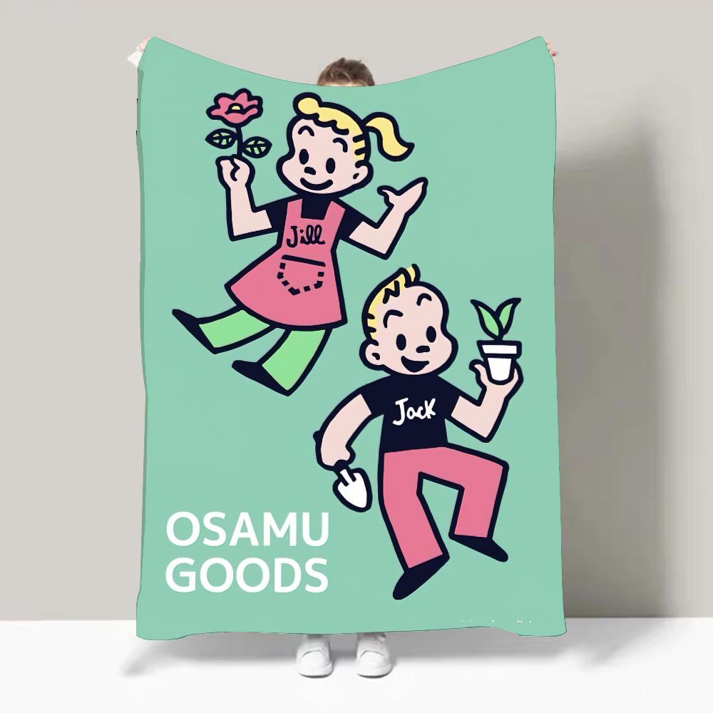 OSAMU GOODS Art Blanket Design Lightweight For Dorms, Naps, Living Room, Office,Sofa,All-Season 30x40in
OSAMU GOODS Art Blanket Design Lightweight For Dorms, Naps, Living Room, Office,Sofa,All-Season 30x40in