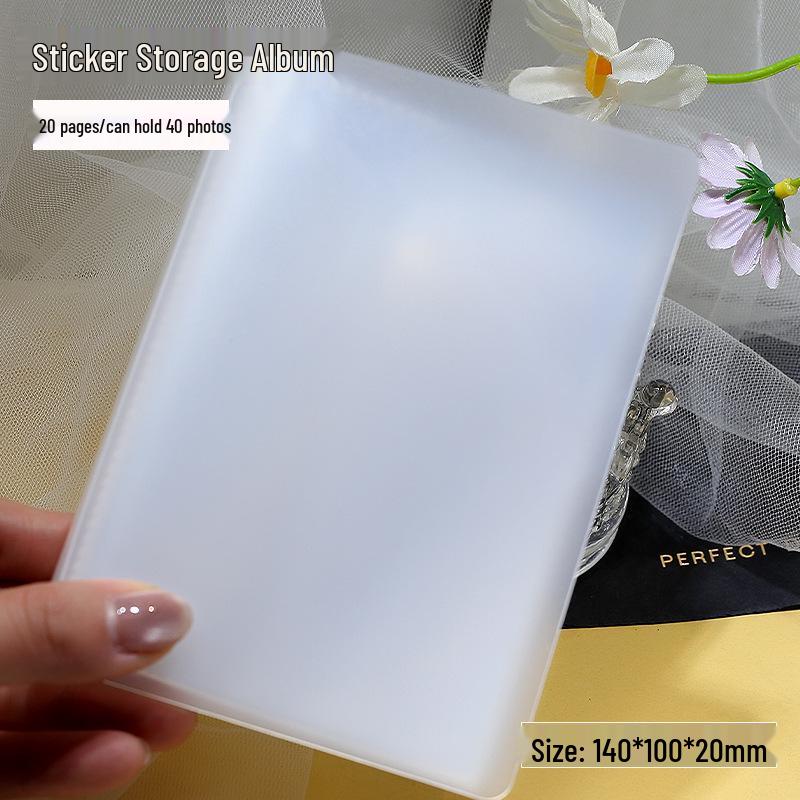 Японский Минималистичный Прозрачный Альбом-Органайзер для Наклеек для Нейл-Арта
Японский Минималистичный Прозрачный Альбом-Органайзер для Наклеек для Нейл-Арта