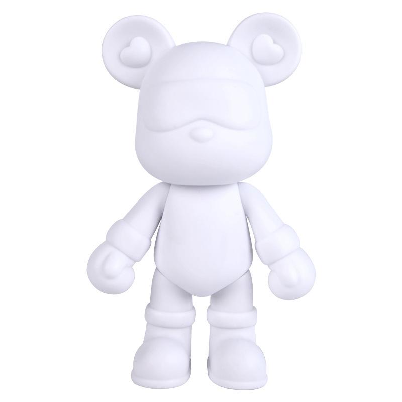 Fluid Bear Handmade Diy Material Self Made White Embryo Decoration Pigment Violent Bear Dye Painting Little Bear Gift
Fluid Bear Handmade Diy Material Self Made White Embryo Decoration Pigment Violent Bear Dye Painting Little Bear Gift