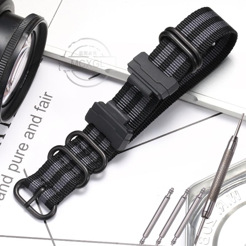Conversion Nylon Strap Adapter Kit Suitable for Casio GA100 GD120 DW6900 DW5600 GW9400 GL-7200 Men s Woven Watch Band 16mm
Conversion Nylon Strap Adapter Kit Suitable for Casio GA100 GD120 DW6900 DW5600 GW9400 GL-7200 Men s Woven Watch Band 16mm
